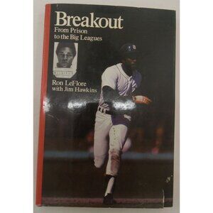 From Prison to the Big Leagues Ron LeFlore 1st Ed Sports Memoir Hardcover Book